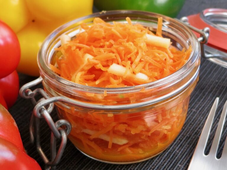 Möhren-Apfel-Salat der Linie Annes