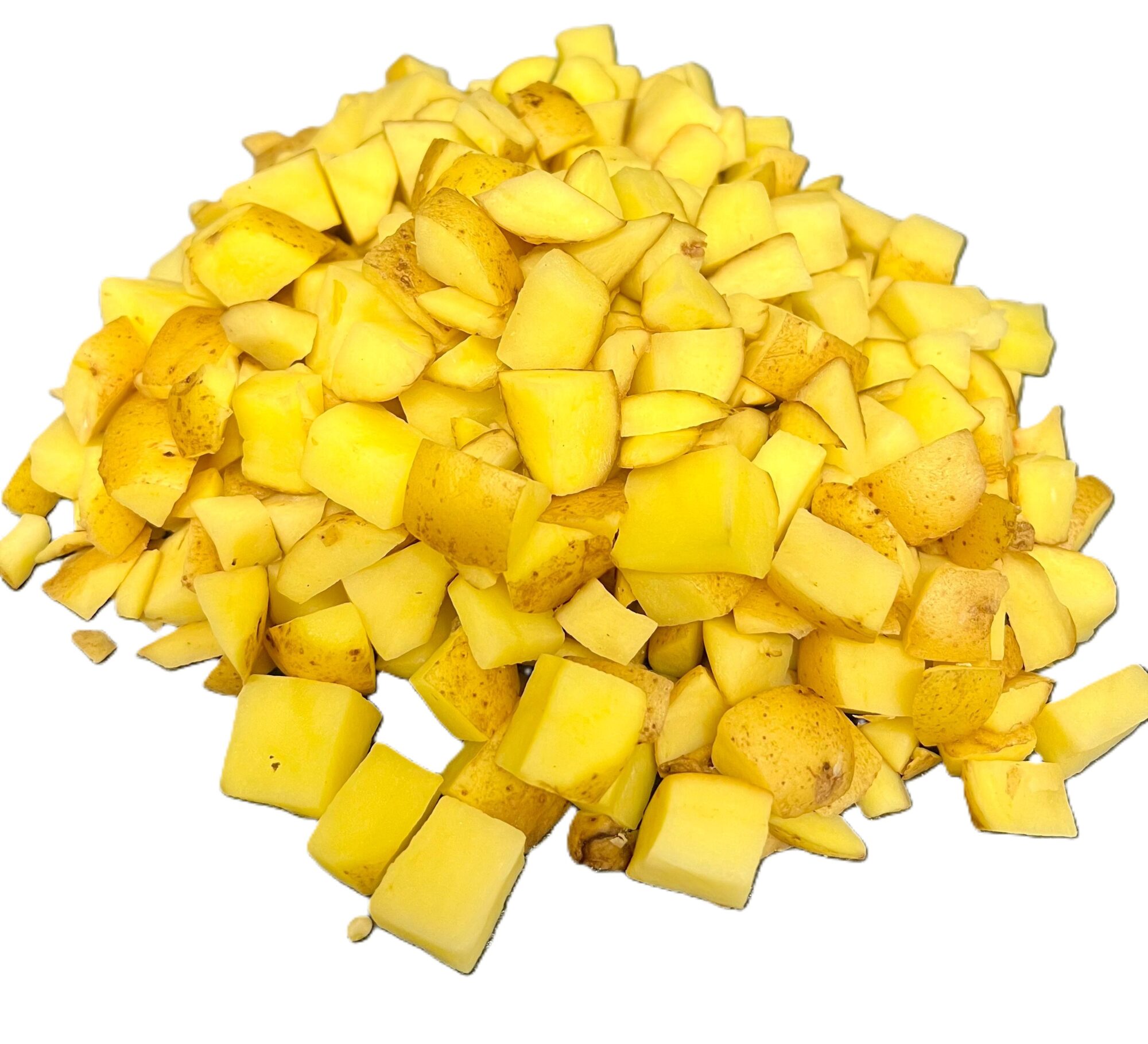 Bio-Kartoffelwürfel mit Schale